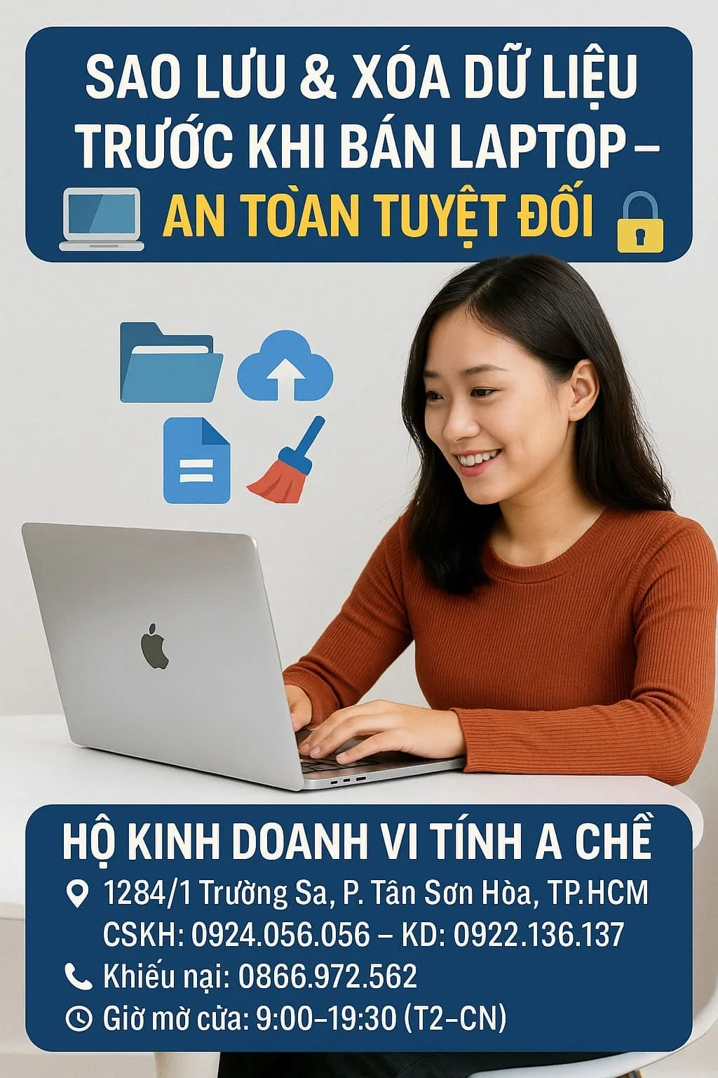 Hướng Dẫn Sao Lưu Và Xóa Dữ Liệu An Toàn Trước Khi Bán Máy Tính Cũ 2025