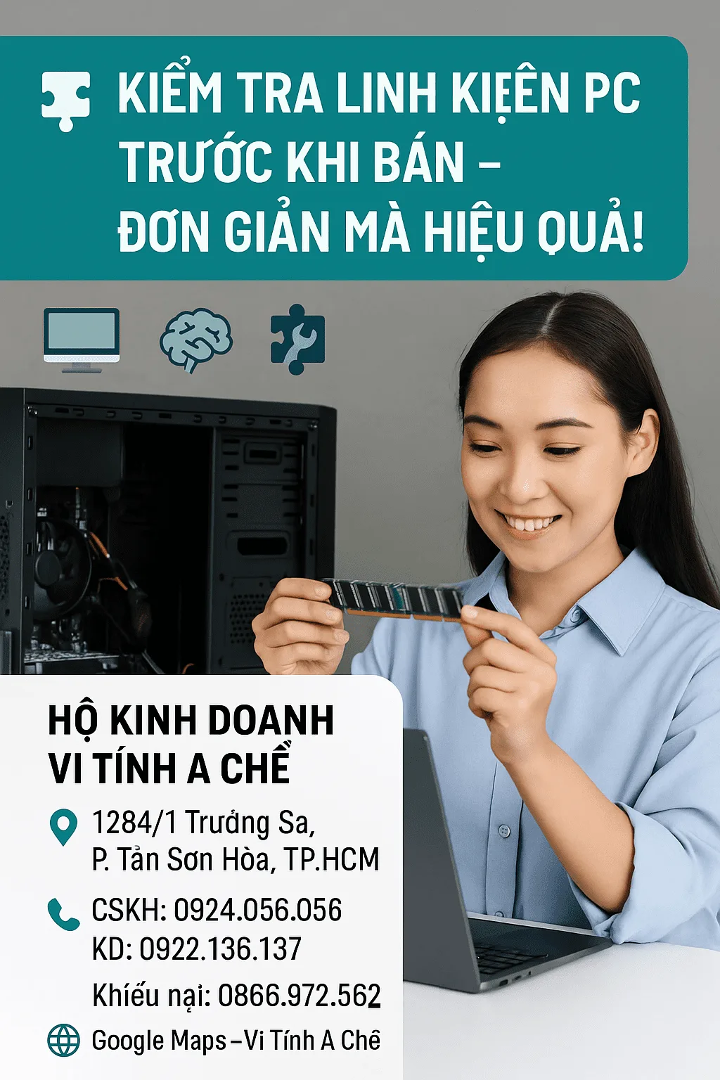 Cách Kiểm Tra Linh Kiện Pc Còn Hoạt Động Tốt Trước Khi Bán 2025