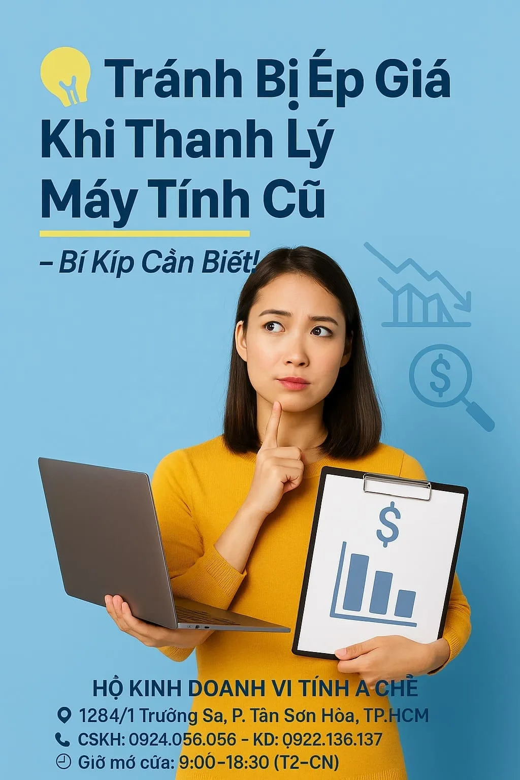 Kinh Nghiệm Tránh Bị Ép Giá Khi Thanh Lý Máy Tính Cũ – 2025