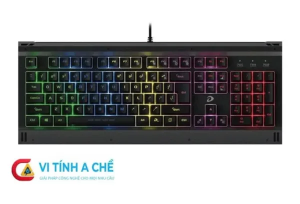 Bàn Phím DareU LK145 LED Rainbow ⌨️ – Gõ Êm, Đèn Đẹp