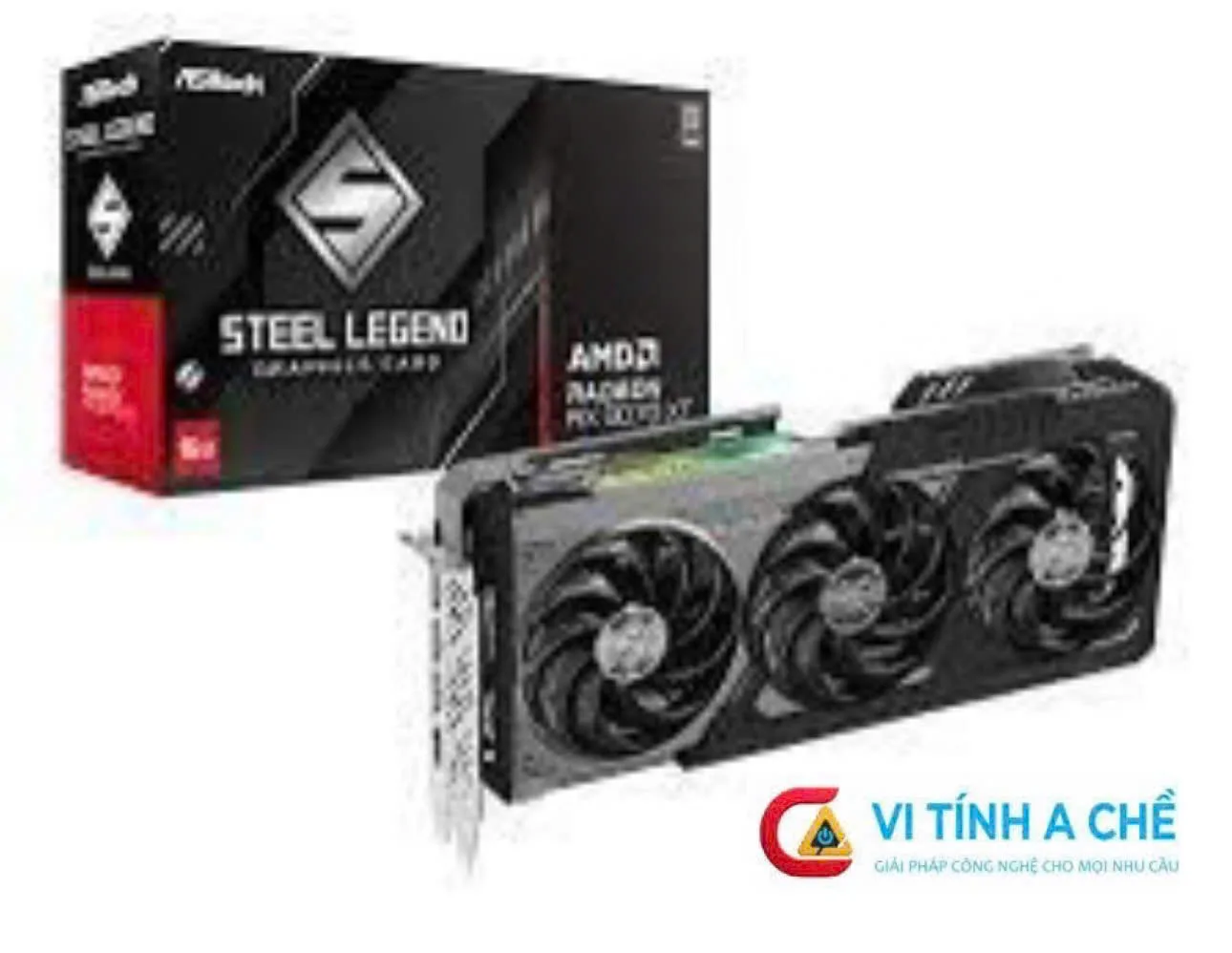 Card Màn Hình Asrock Amd Rx 9070 Xt 16G Steel Legend 4 Card Màn Hình Asrock Amd Rx 9070 Xt 16G Steel Legend - Ảnh 4