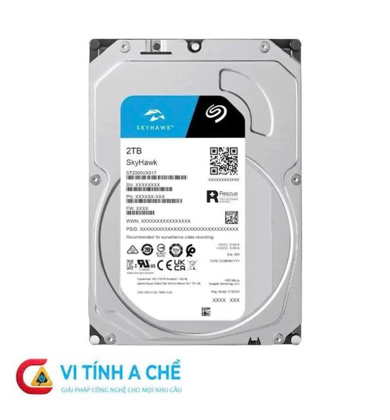 Ổ cứng HDD Seagate Skyhawk 2TB (ST2000VX017)