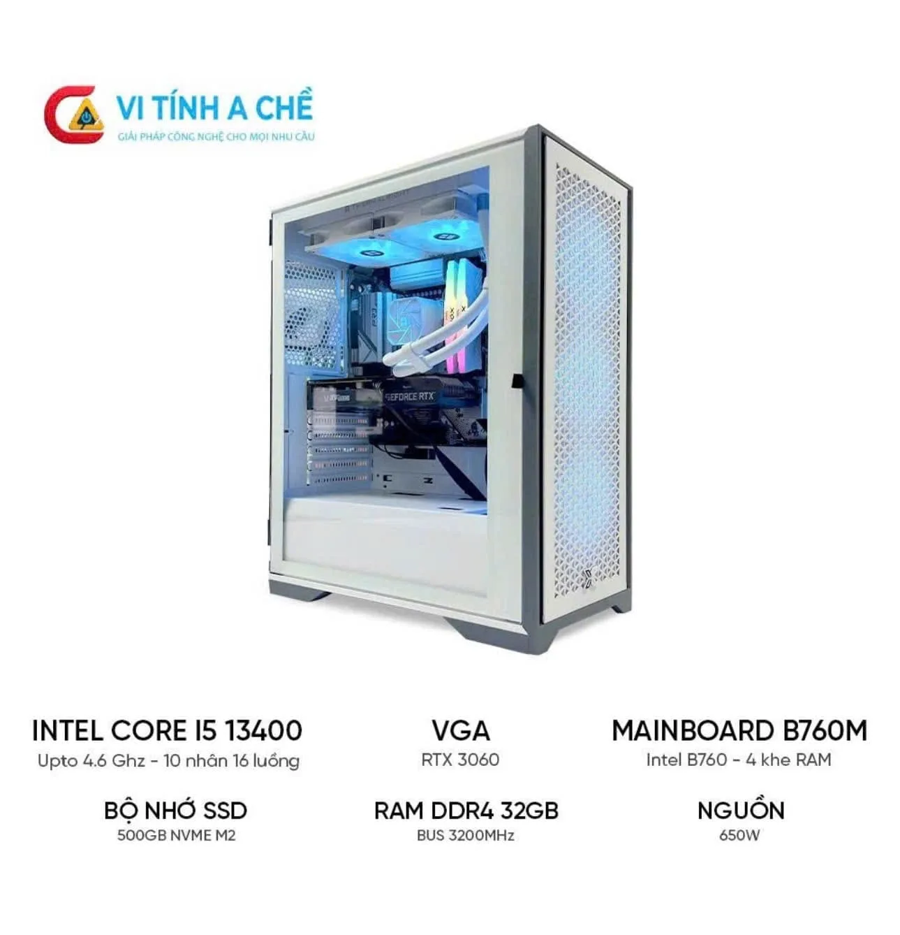 PC Đồ Họa i5 13400 RTX 3060 Giá Tốt – Hiệu Năng Khủng