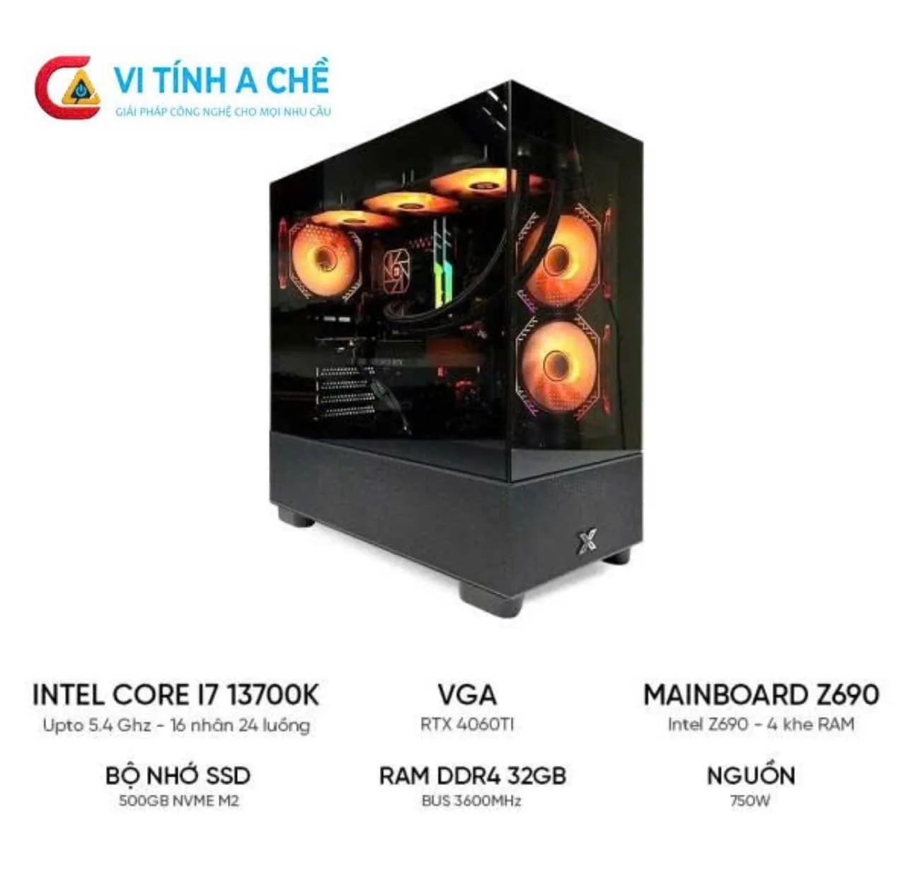 Pc Đồ Họa I7 13700K Rtx 4060Ti Hiệu Năng Siêu Mạnh 3 Pc Đồ Họa I7 13700K Rtx 4060Ti Hiệu Năng Siêu Mạnh - Ảnh 3