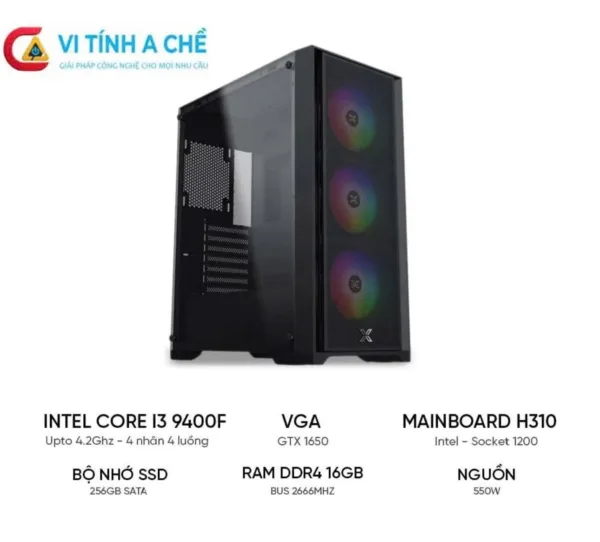 PC Gaming i3-9100F GTX1650 chơi game mượt giá rẻ