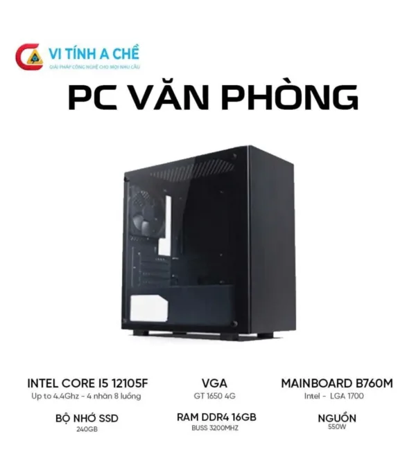 PC Văn Phòng i5-12400F Giá Tốt, Chạy Ổn Định