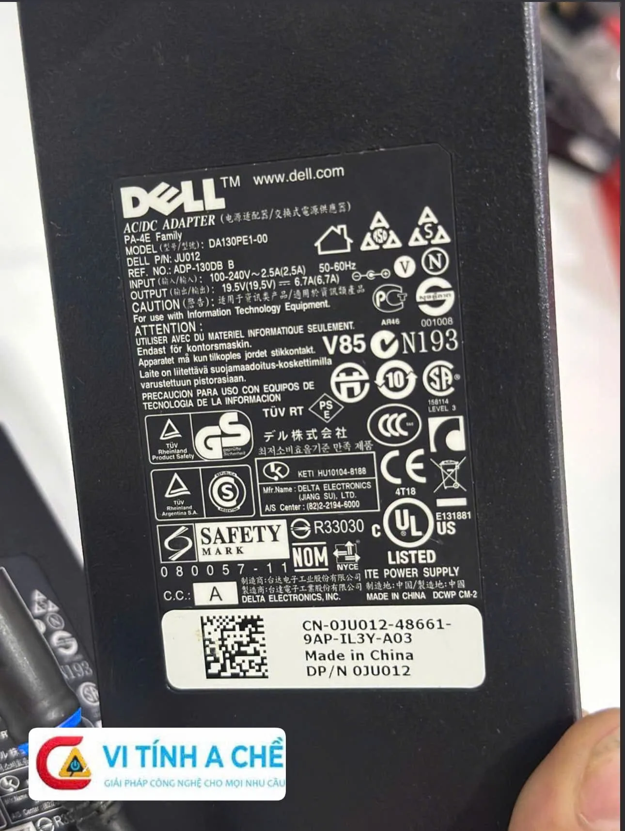 Sạc Dell Đầu Kim Lớn 130W 5 Sạc Dell Đầu Kim Lớn 130W - Ảnh 5
