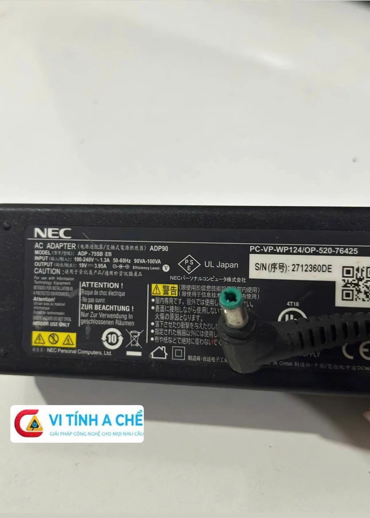 Sạc Nec 19V – Hàng Zin Chính Hãng | Giá Sỉ 65K 6 Sạc Nec 19V – Hàng Zin Chính Hãng | Giá Sỉ 65K