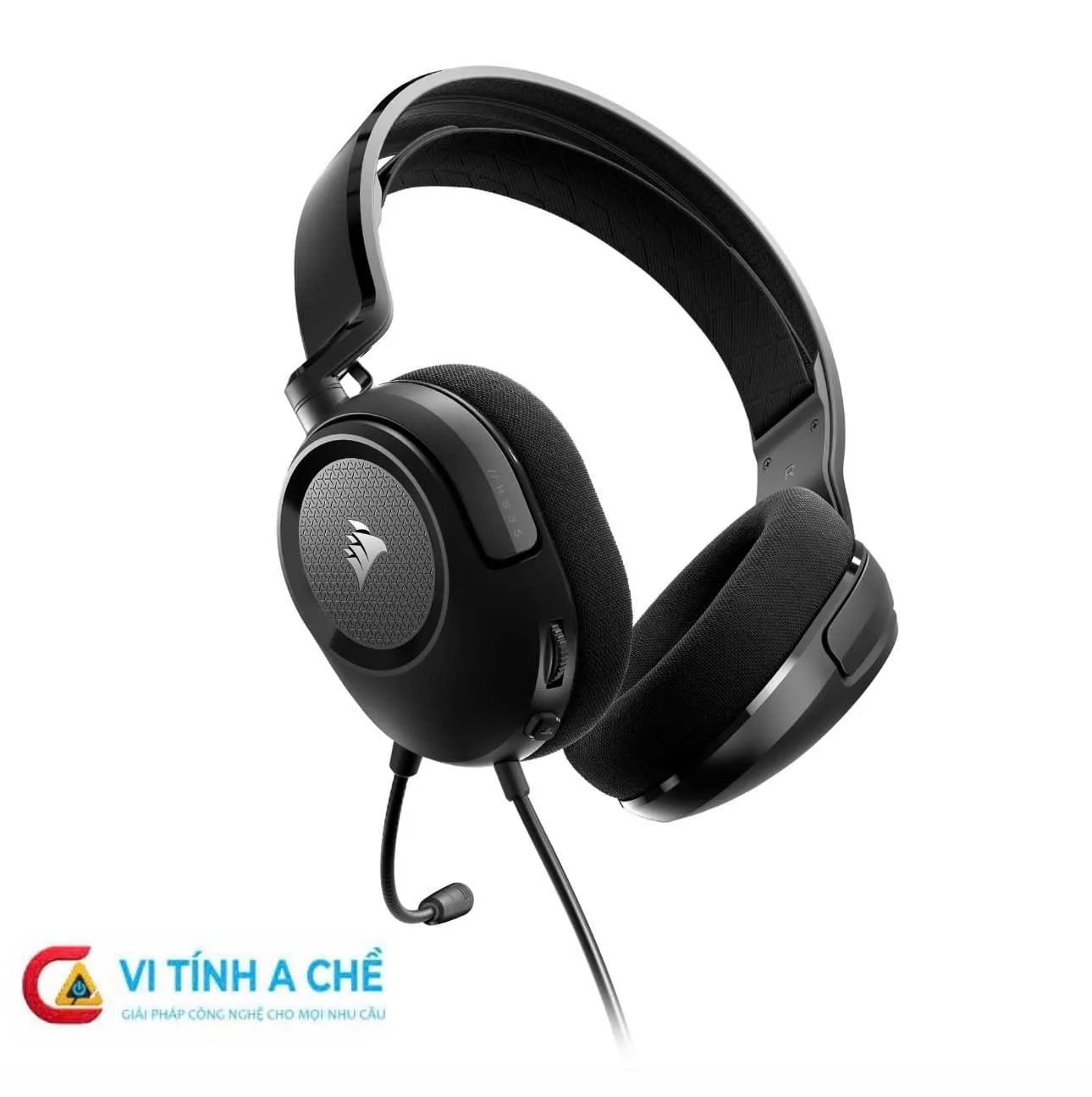 Tai Nghe Corsair Hs35 V2 Carbon 4 Tai Nghe Corsair Hs35 V2 Carbon - Ảnh 4