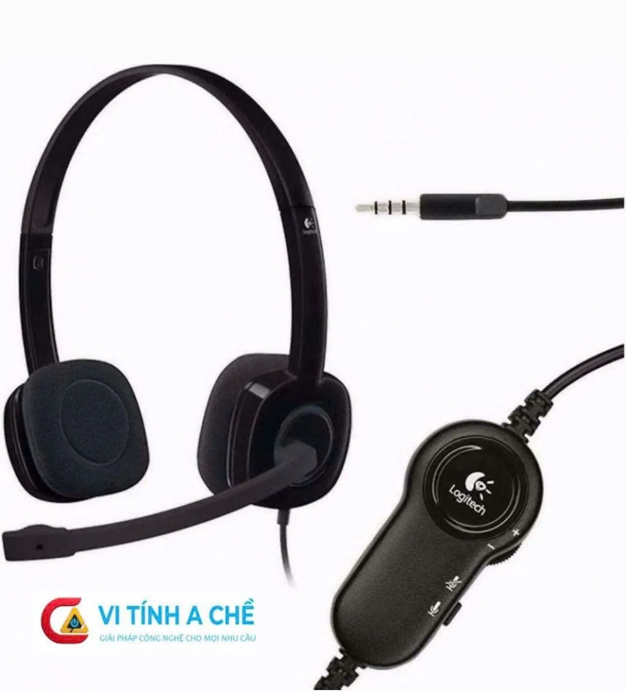 Tai Nghe Logitech H151 Stereo Headset 4 Tai Nghe Logitech H151 Stereo Headset - Ảnh 4