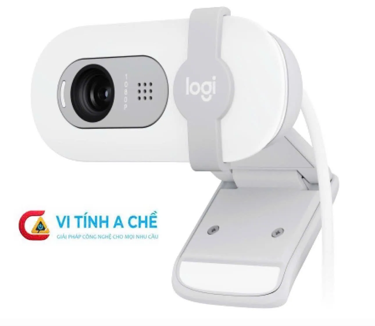 Webcam Logitech Brio 100 Trắng Full Hd Chính Hãng 5 Webcam Logitech Brio 100 Trắng Full Hd Chính Hãng - Ảnh 5
