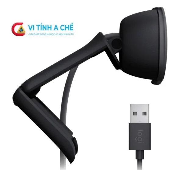 Webcam Logitech Brio 100 Đen Full HD giá rẻ chính hãng