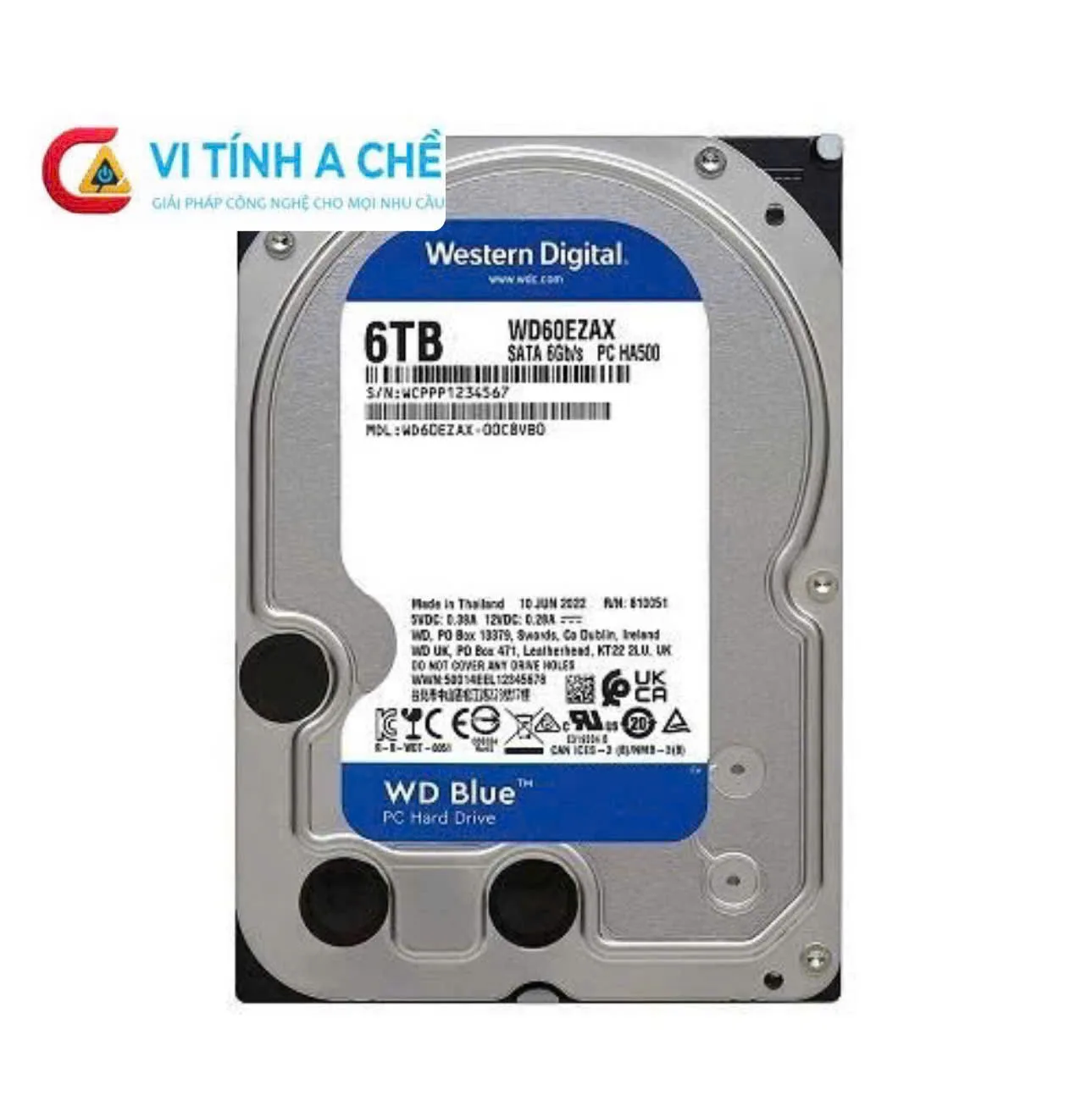 Ổ cứng Western Digital 6TB WD60EZAX