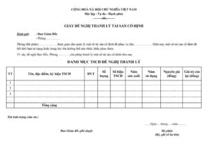 Hồ Sơ Chứng Từ Khi Thanh Lý Tài Sản Doanh Nghiệp-0924056056