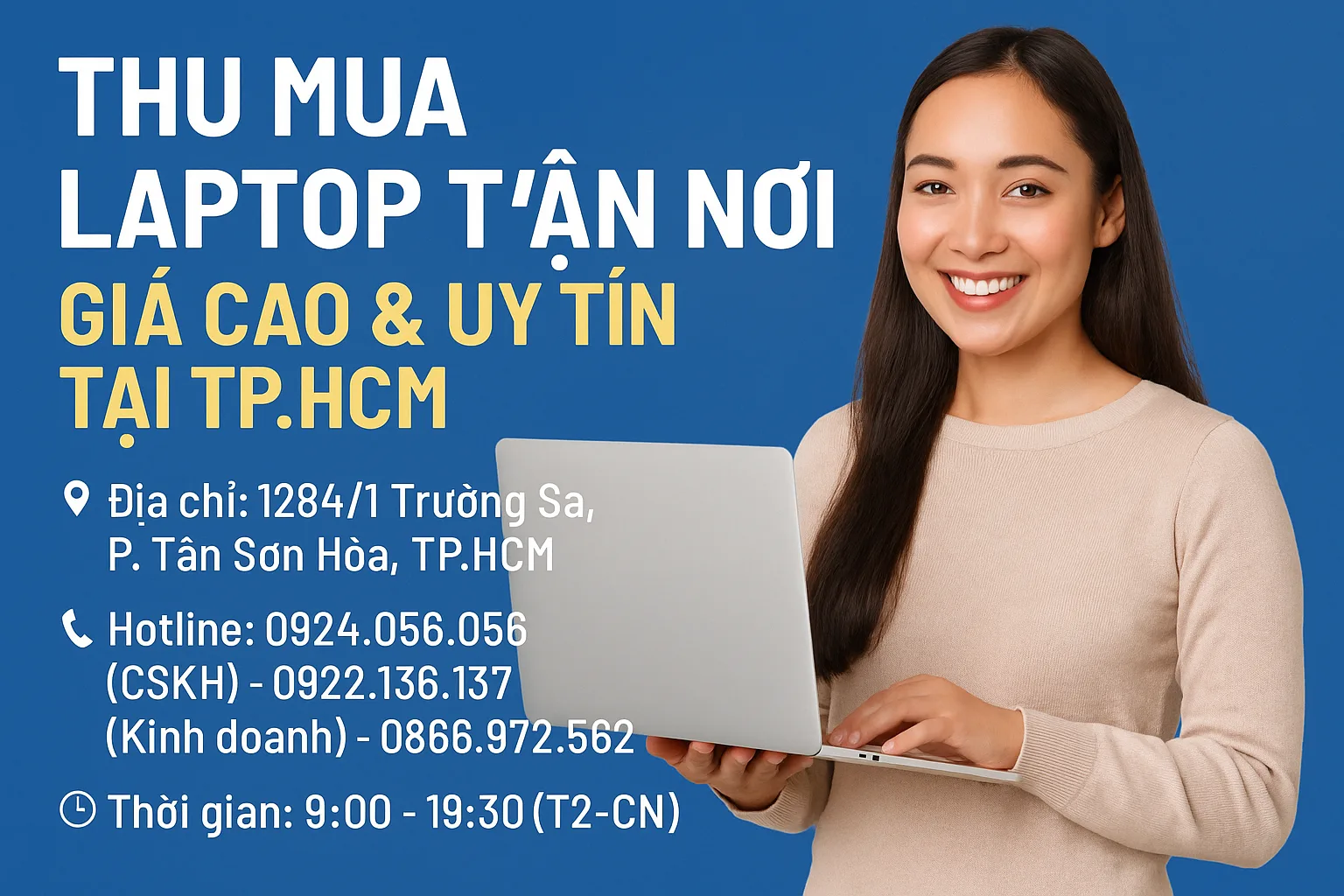 Thu Mua Laptop Tận Nơi Tphcm – Giá Cao, Uy Tín, Báo Giá Nhanh