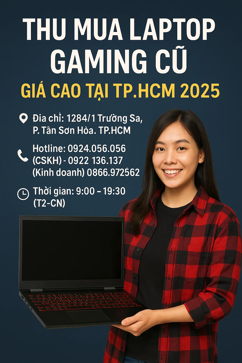 Thu Mua Laptop Gaming Cũ Tphcm 2025– Giá Cao, Uy Tín