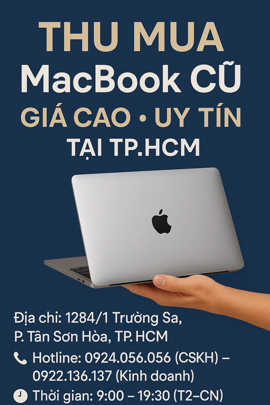 Thu Mua Macbook Cũ Giá Cao Tphcm 2025–Uy Tín, Báo Giá Nhanh