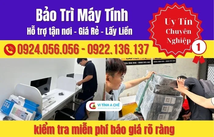 Vi Tính A Chề Bảo Trì Máy Tính