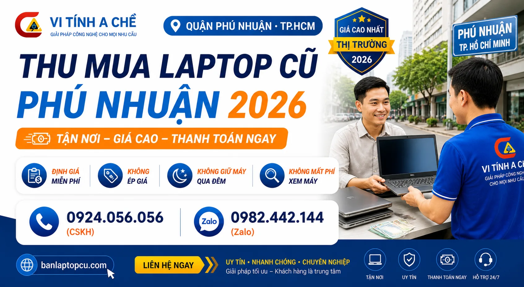Thu Mua Laptop Cũ Phú Nhuận