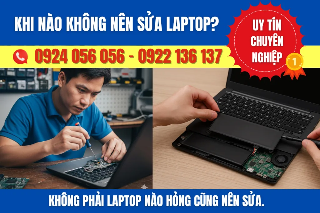 Khi Nào Không Nên Sửa Laptop? 10 Khi Nào Không Nên Sửa Laptop?