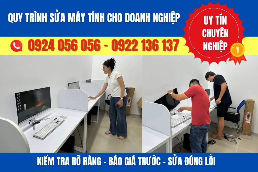 Quy Trình Sửa Máy Tính Cho Doanh Nghiệp 10 Quy Trình Sửa Máy Tính Cho Doanh Nghiệp