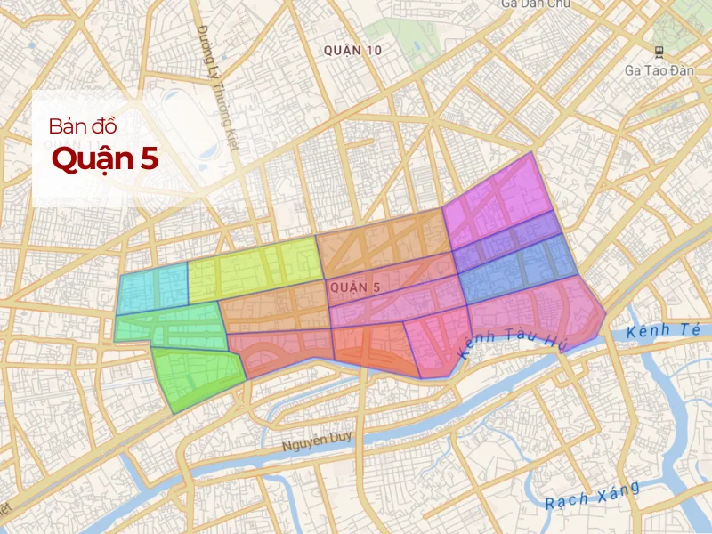 Bản Đồ Quận 5