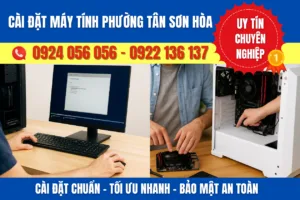 Cài Đặt Máy Tính Phường Tân Sơn Hòa