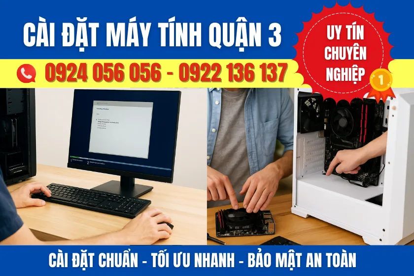 Cài Đặt Máy Tính Quận 3
