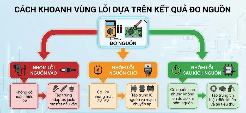 Đo Nguồn Mainboard Laptop Là Gì? Nguyên Tắc Đo Nguồn Cơ Bản 143 Đo Nguồn Mainboard Laptop Là Gì? Nguyên Tắc Đo Nguồn Cơ Bản