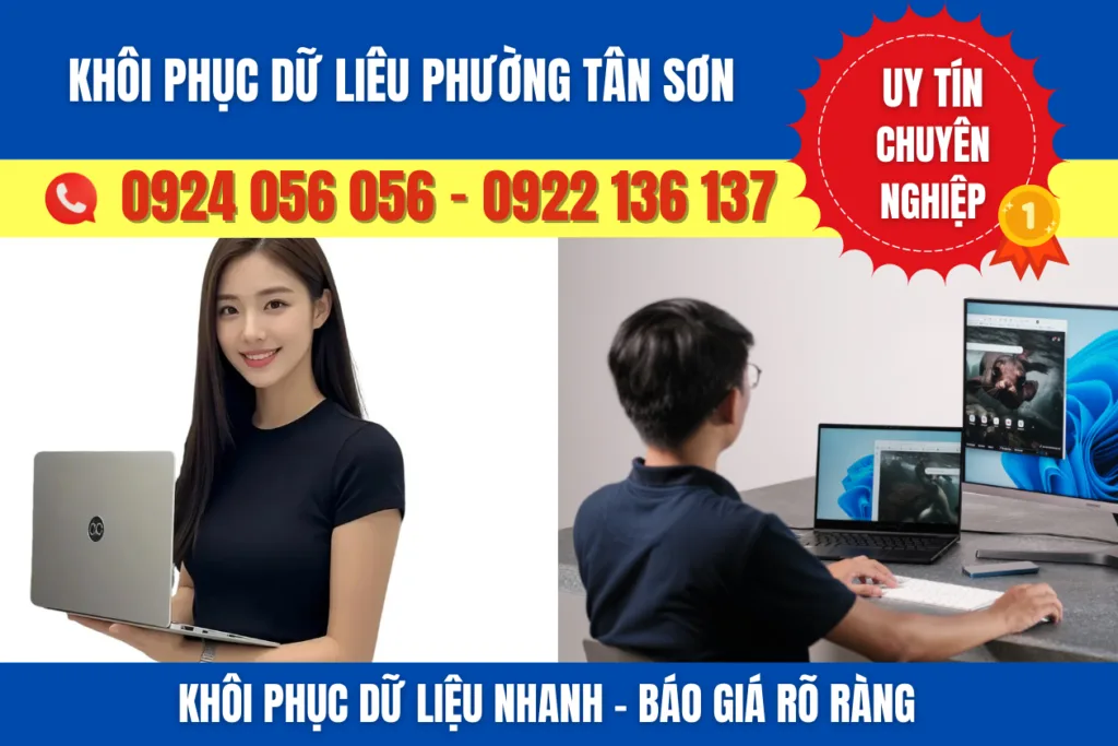 Khôi Phục Dữ Liệu Phường Tân Sơn