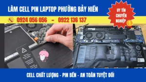 Làm Cell Pin Laptop Phường Bảy Hiền