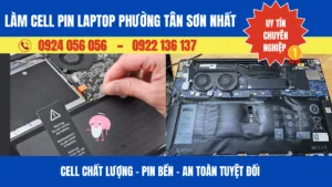 Làm Cell Pin Laptop Phường Tân Sơn Nhất