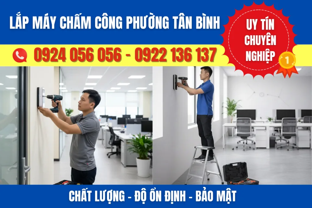 Lắp Máy Chấm Công Phường Tân Bình - Uy Tín – Khảo Sát Và Lắp Đặt Nhanh 19 Lắp Máy Chấm Công Phường Tân Bình