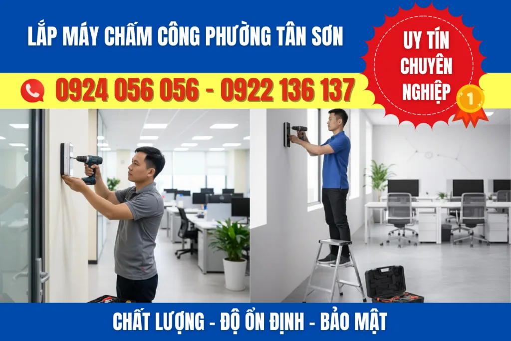 Lắp Máy Chấm Công Phường Tân Sơn
