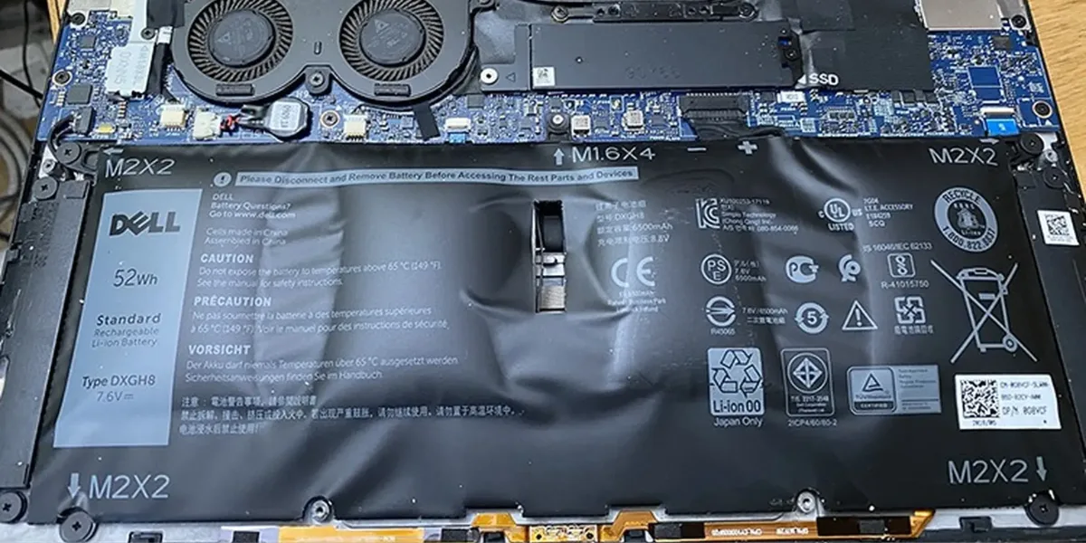 Pin Laptop Bị Phồng