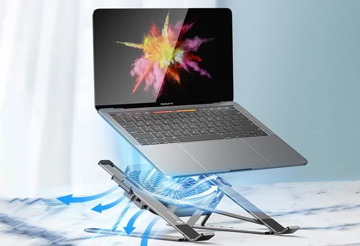 Cách Khắc Phục Laptop Bị Nóng Là Dùng Đế Tản Nhiệt