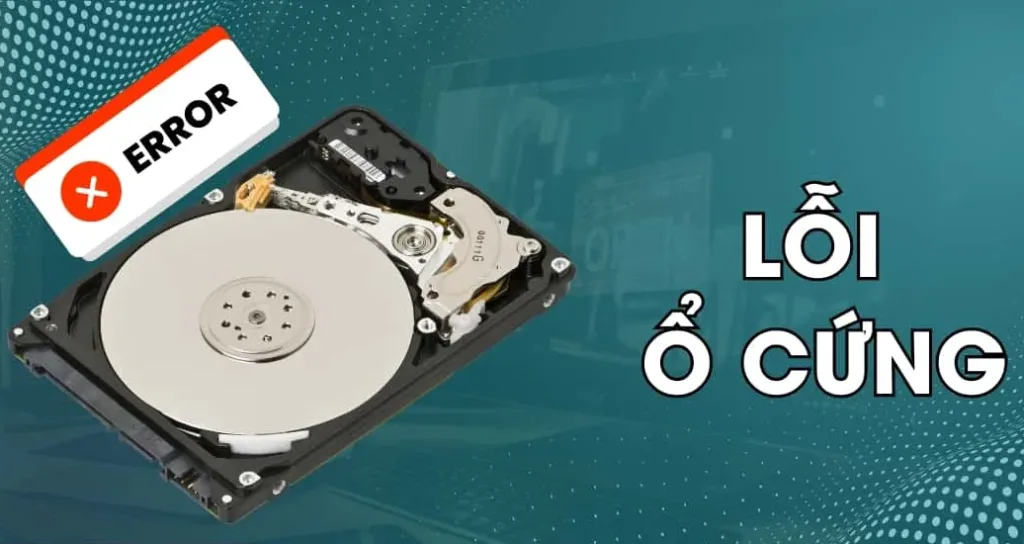 Ổ Cứng Lỗi Khiến Laptop Bị Treo Máy Do Phần Cứng
