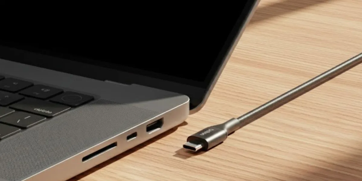 Rút Cổng Sạc Ra Khỏi Laptop