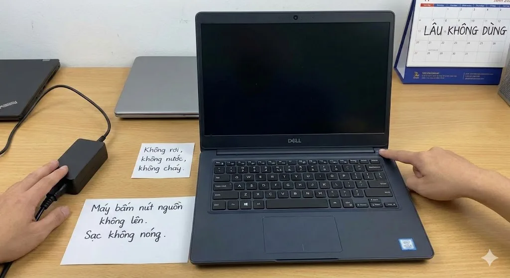 Laptop Không Lên Nguồn Là Lỗi Gì? Cách Xử Lý An Toàn Tại Nhà