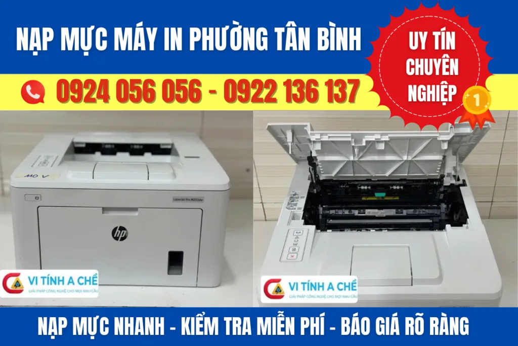 Nạp Mực Máy In Phường Tân Bình - Uy Tín #1 - Nhanh Chóng - Giá Minh Bạch 202 Nạp Mực Máy In Phường Tân Bình