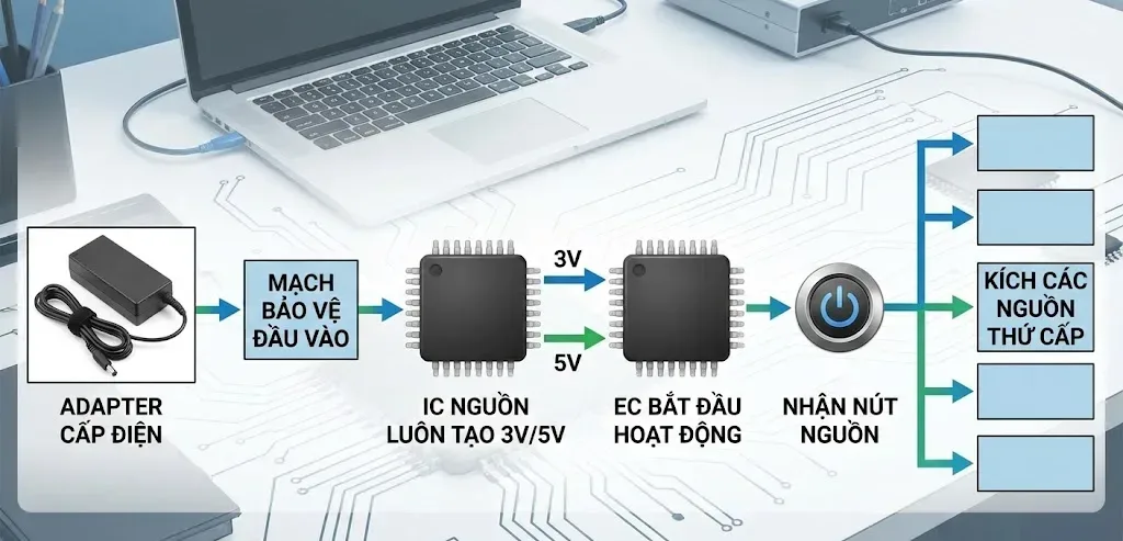 Nguồn 3V 5V Laptop Là Gì? Vai Trò Trong Chuỗi Cấp Nguồn 144 Nguồn 3V 5V Laptop Là Gì? Vai Trò Trong Chuỗi Cấp Nguồn