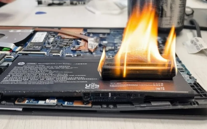 Pin Laptop Bị Phồng Có Nguy Hiểm Không? Cảnh Báo Rủi Ro Cháy Nổ
