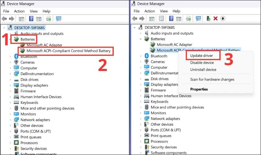 Cập Nhật Fimmware Cho Pin Laptop 