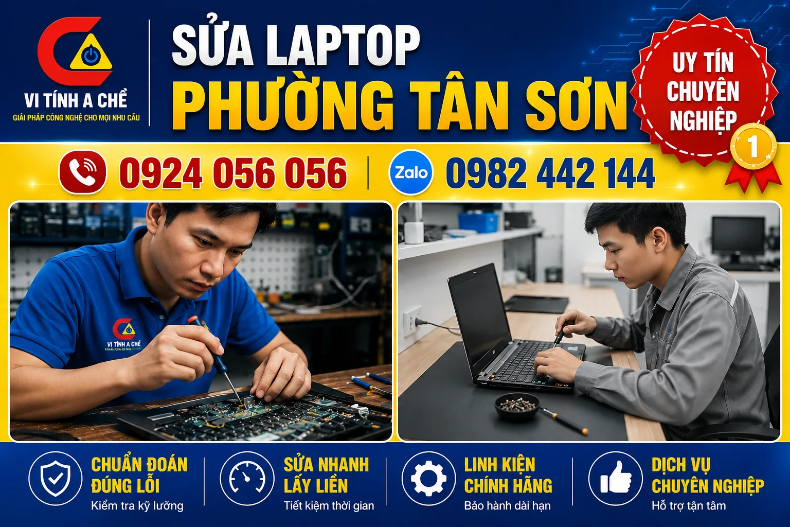 Sửa Laptop Phường Tân Sơn - Đâu Là Địa Chỉ Uy Tín, Minh Bạch Và Kiểm Tra Rõ Ràng? 34 Sửa Laptop Phường Tân Sơn