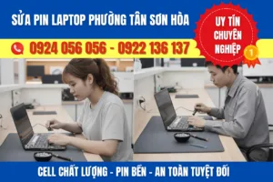 Sửa Pin Laptop Phường Tân Sơn Hòa