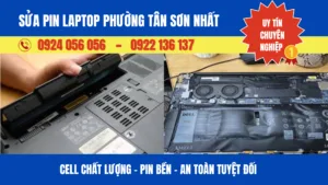 Sửa Pin Laptop Phường Tân Sơn Nhất