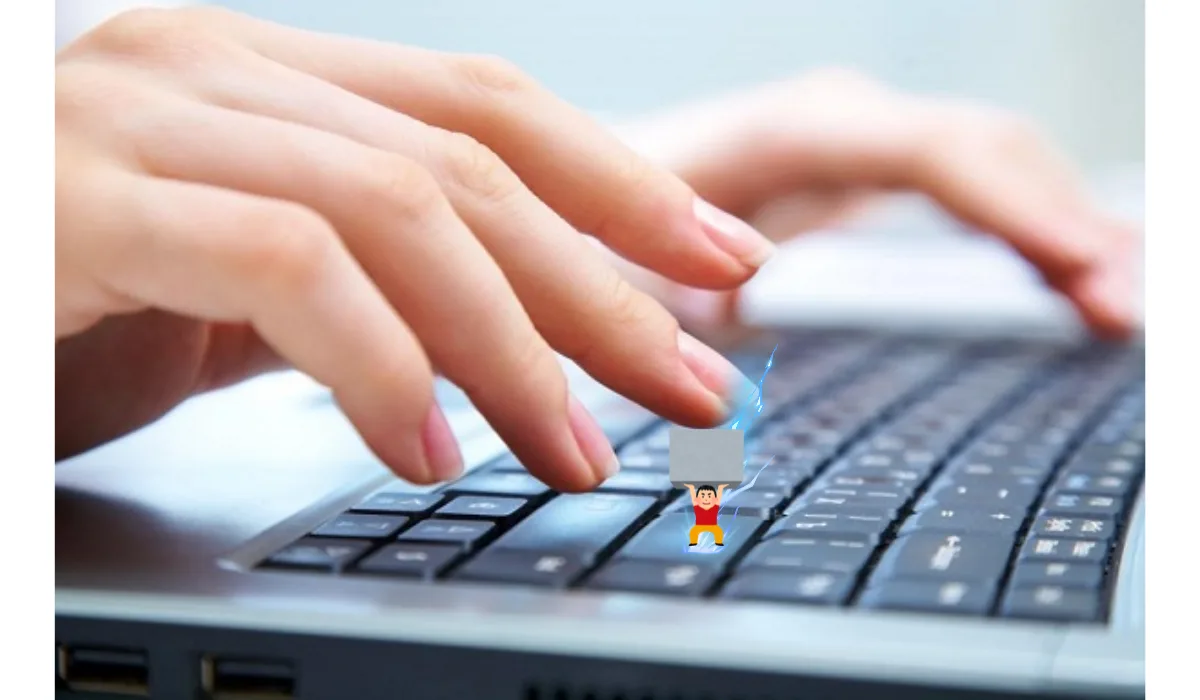 Gõ Phím Mạnh Khiến Bàn Phím Laptop Bị Liệt