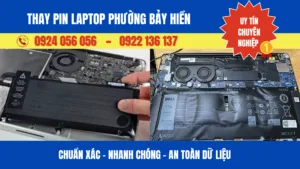 Thay Pin Laptop Phường Bảy Hiền