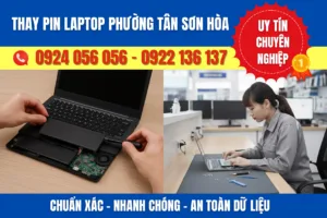 Thay Pin Laptop Phường Tân Sơn Hòa