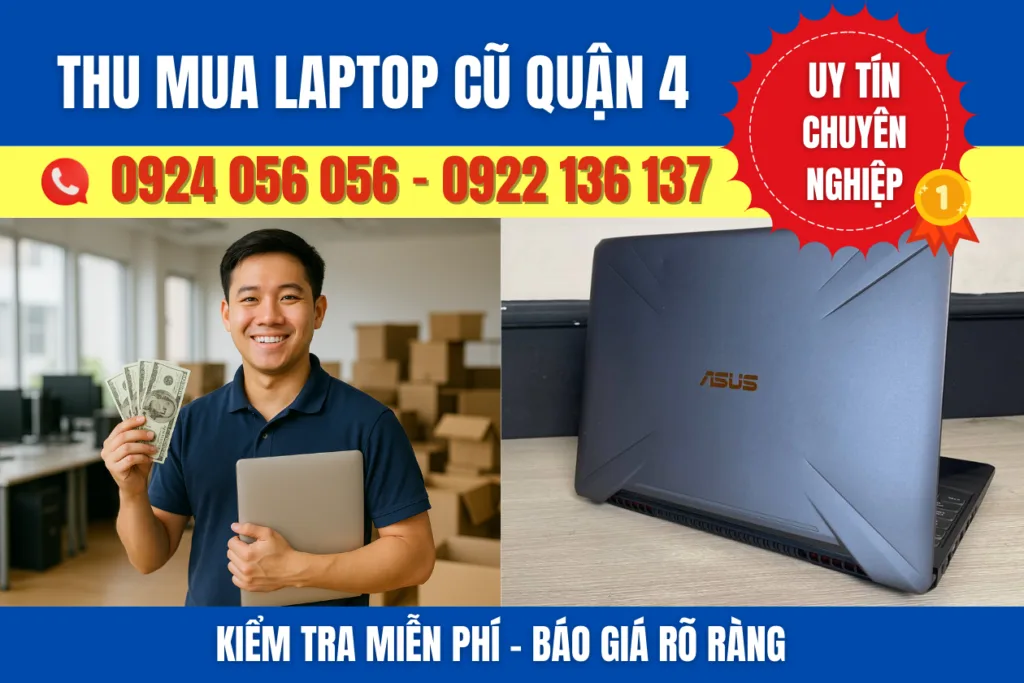 Thu Mua Laptop Cũ Quận 4